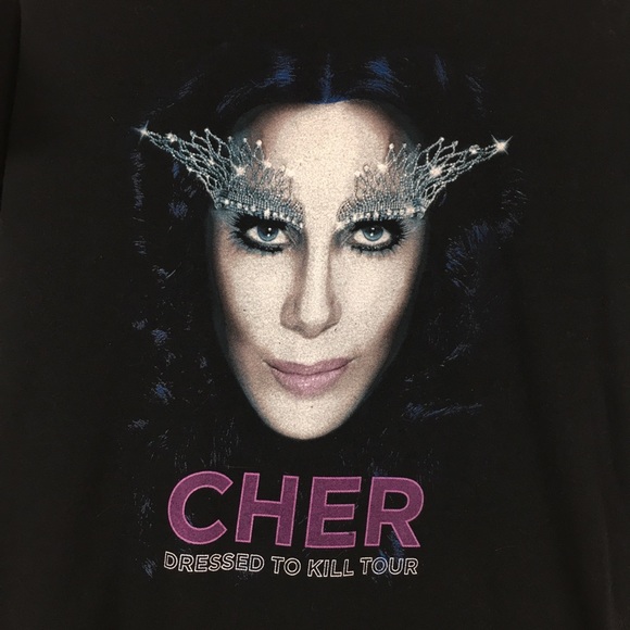 Cher Dressed To Kill Concert Tour 2014 T Shirt - Picture 2 of 5